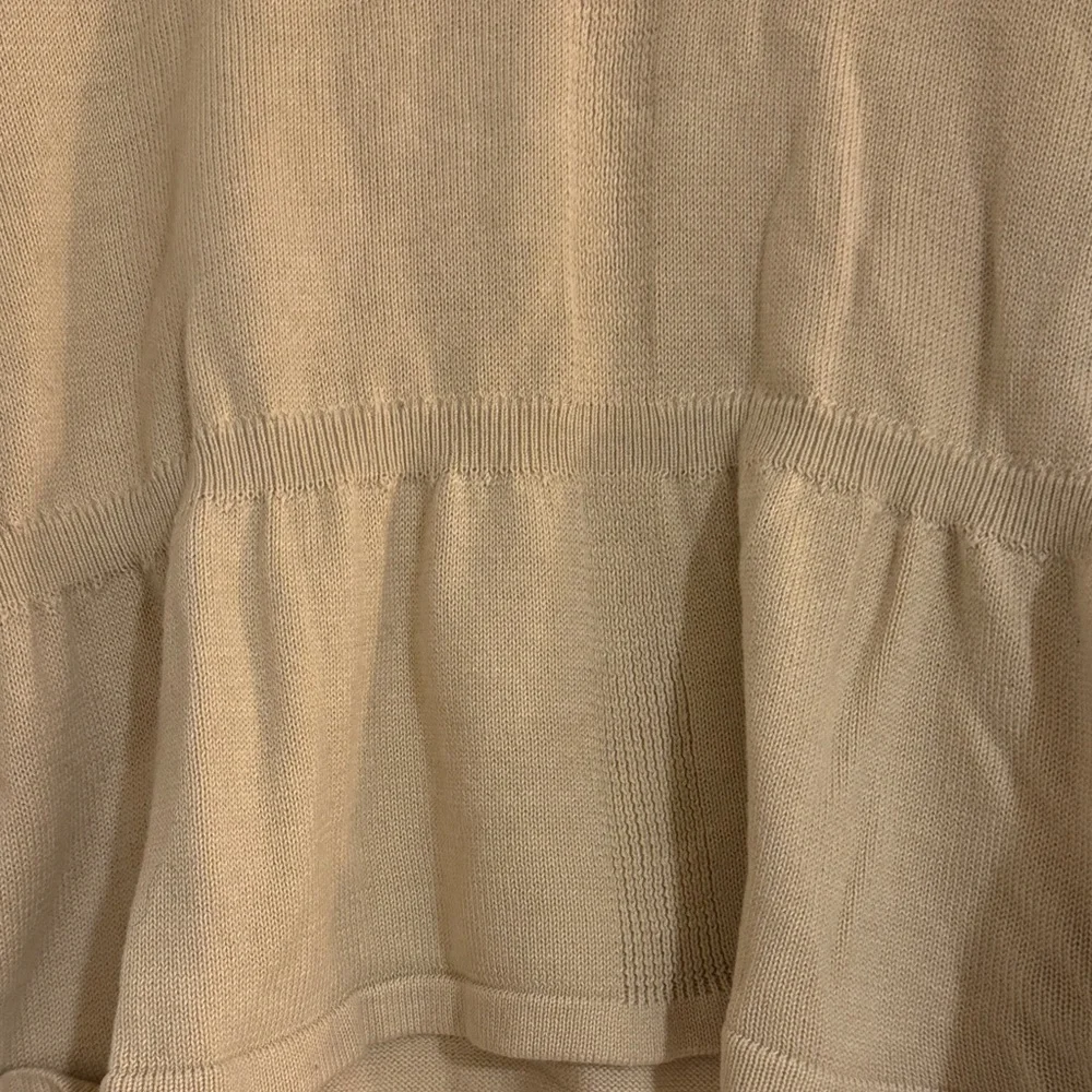 Cream Ruffle Blouse - Picture 3 of 5